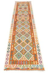 Afghano Kilim | 388 x 86 cm