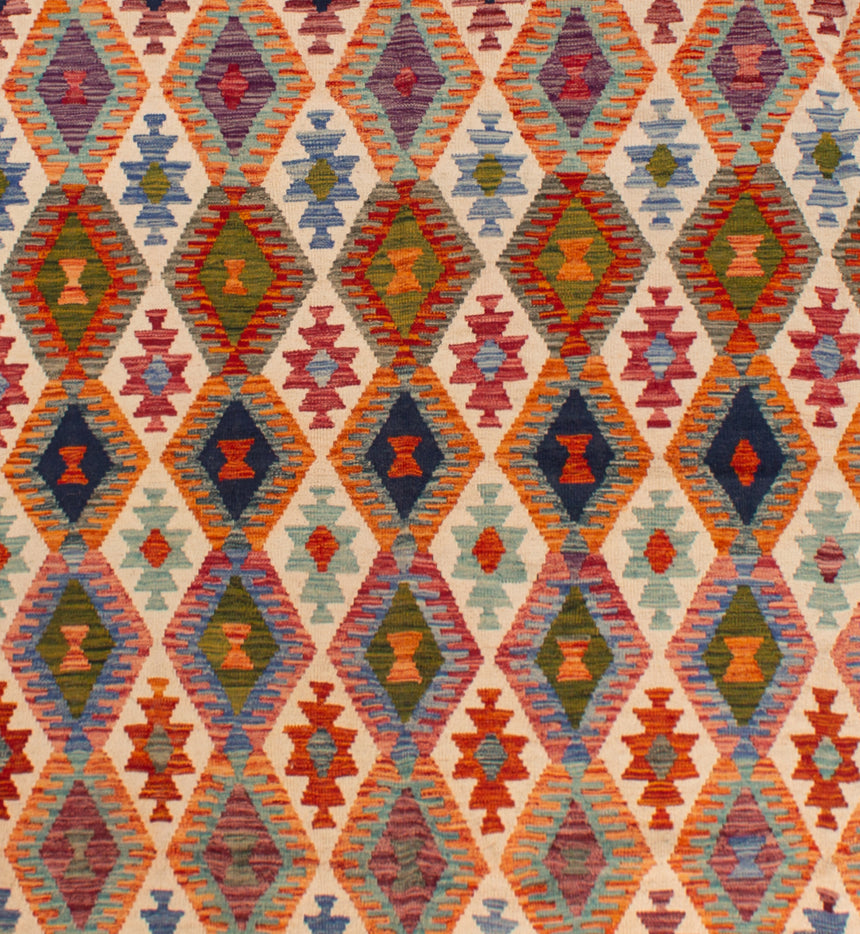 Kilim Afgano | 346 x 265 cm