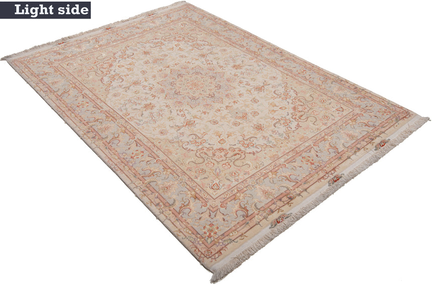Alfombra persa Tabriz 50Raj | 206 x 150 cm