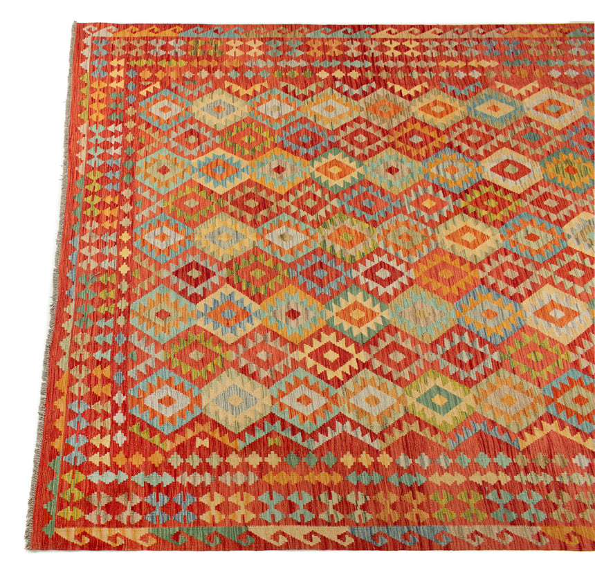Kilim Afgano | 296 x 246 cm