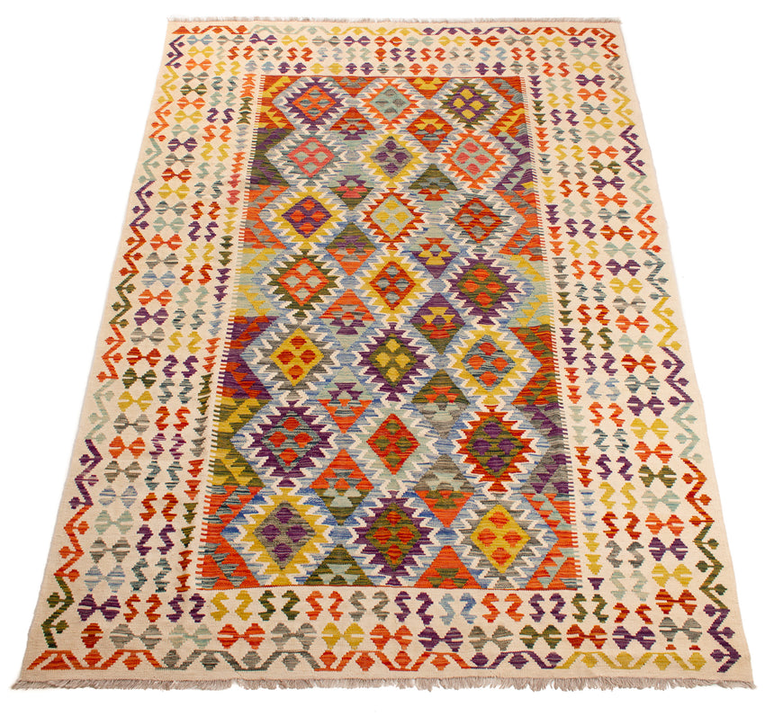 Kilim afgano | 297 x 206 cm