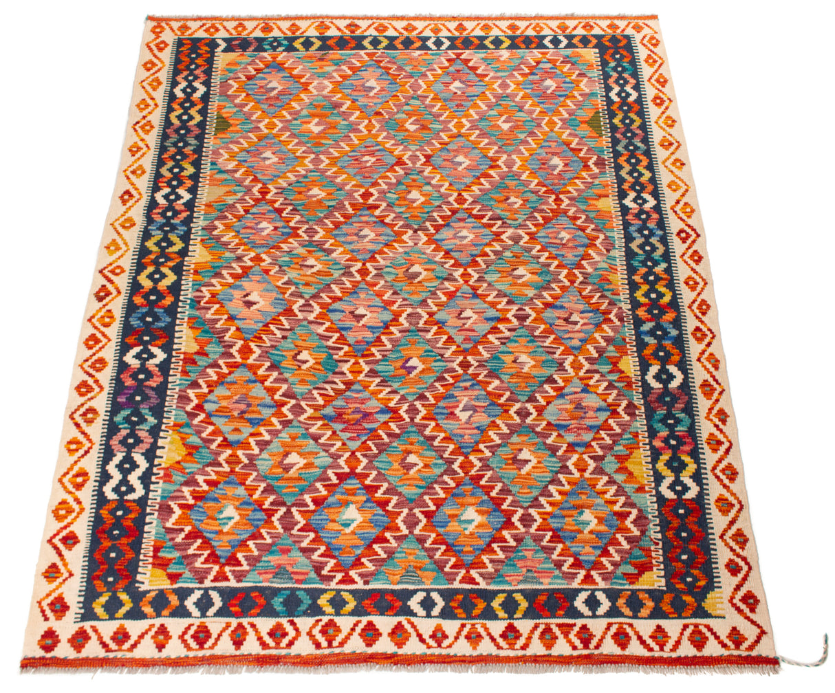 Kilim Afgano | 198 x 155 cm