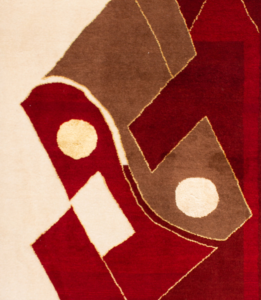 Alfombra Persa Moderna | 115 x 78 cm