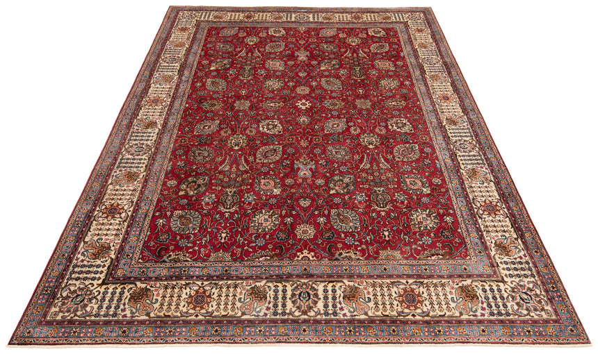 Alfombra persa Tabriz | 371 x 273 cm