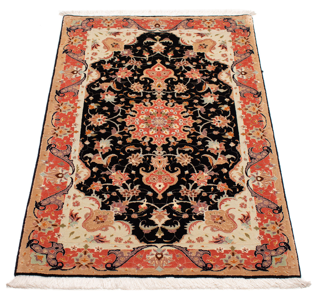 Carpetes persas Tabriz 50Raj | 121 x 75 cm