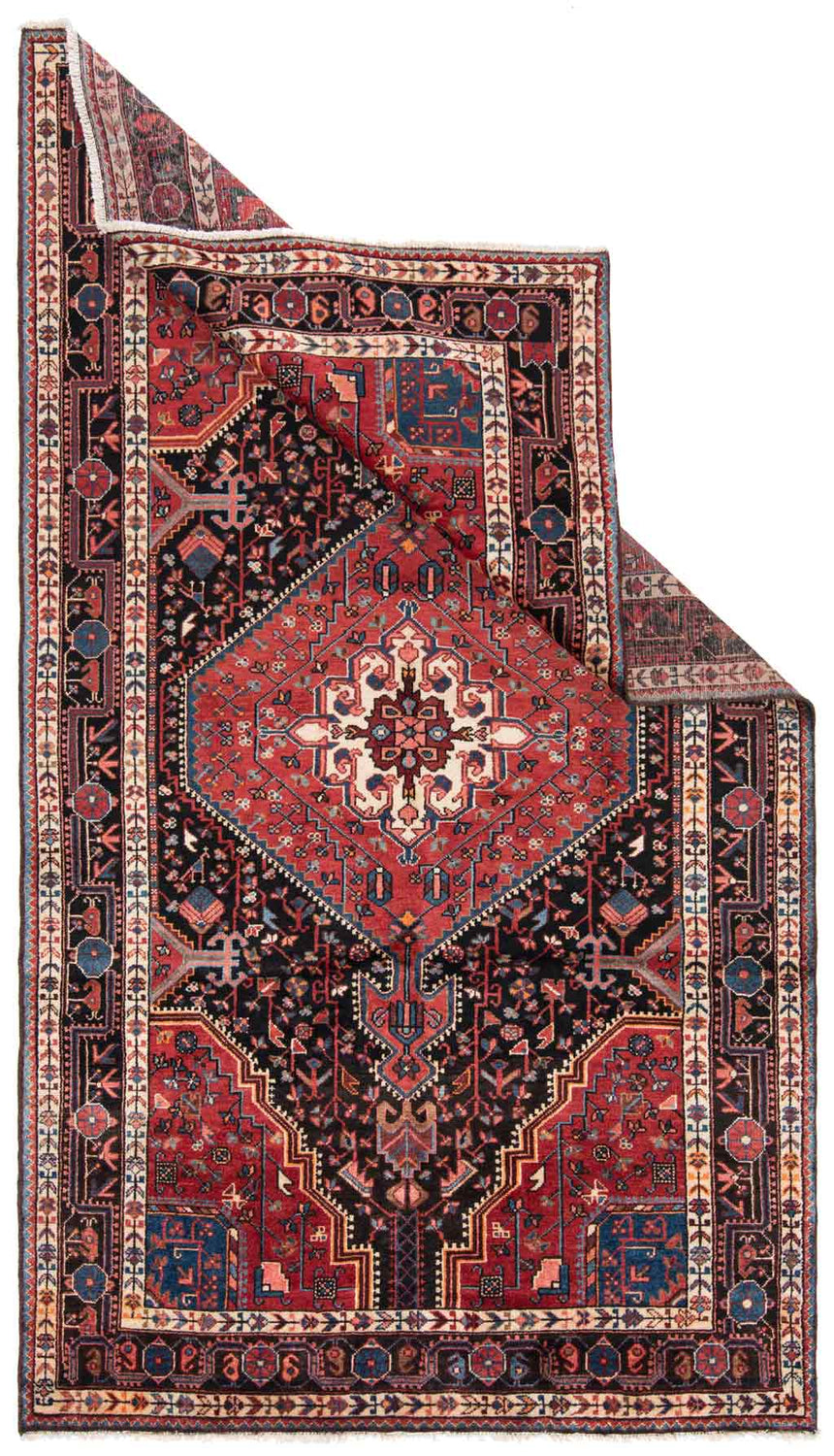 Hamedan Alfombra Persa | 247 x 140 cm