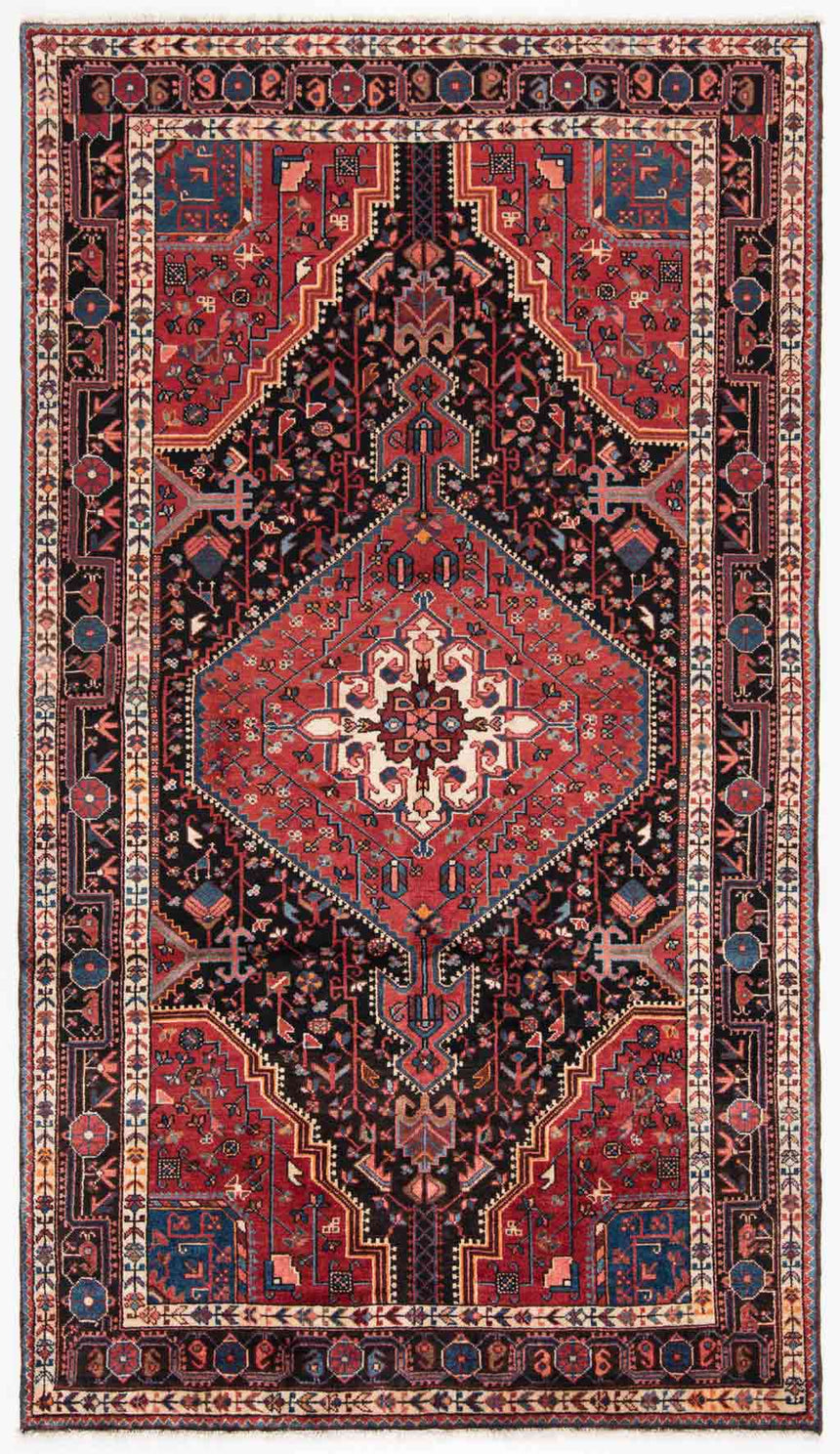 Hamedan Alfombra Persa | 247 x 140 cm