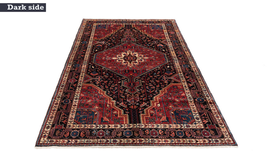 Hamedan Alfombra Persa | 247 x 140 cm