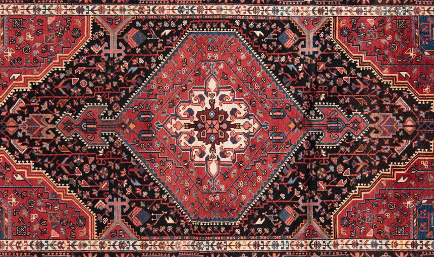Hamedan Alfombra Persa | 247 x 140 cm