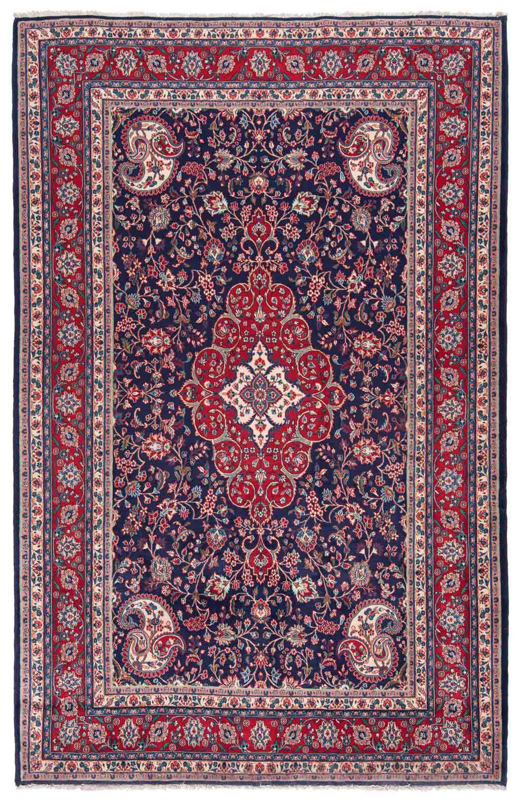 Alfombra persa Hamedan shahrbaft | 334 x 214 cm