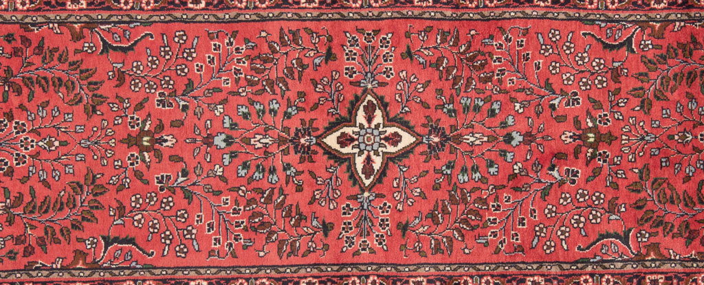 Hamedan Alfombra Persa | 303 x 80 cm