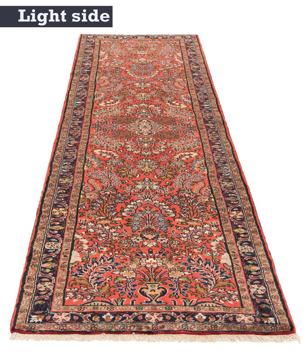 Hamedan Alfombra Persa | 307 x 88 cm