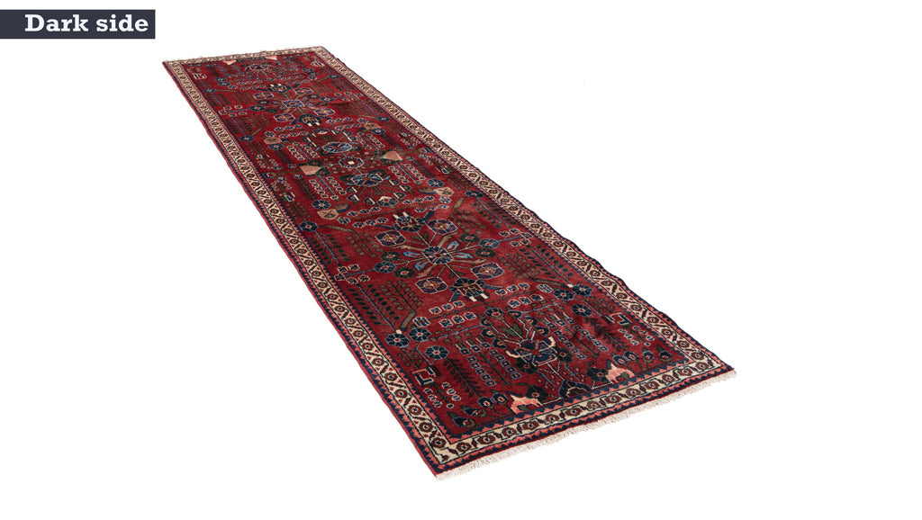 Hamedan Alfombra Persa | 338 x 89 cm