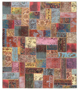 Patchwork Relieve Alfombra | 243 x 209 cm