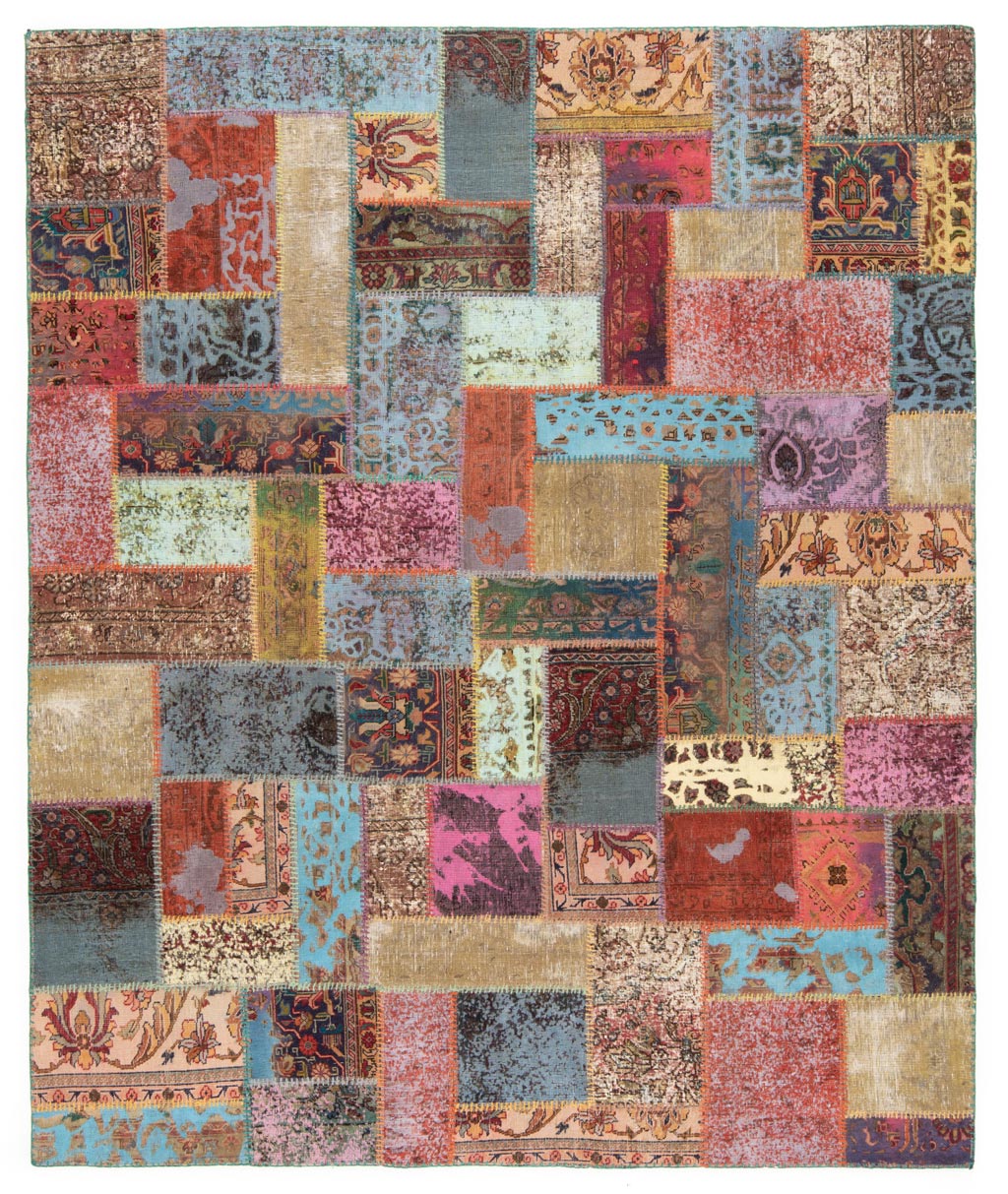 Patchwork Relieve Alfombra | 251 x 210 cm