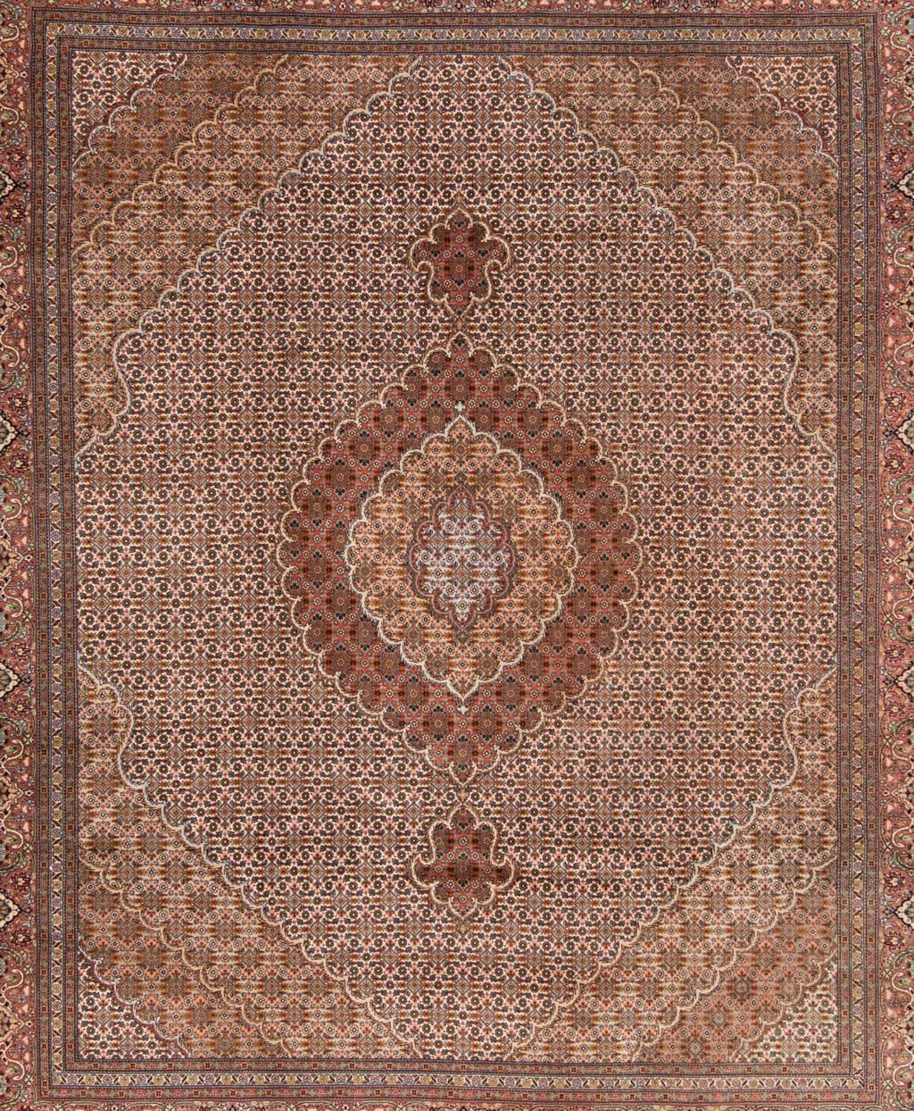 TABRIZ 50RAJ Tapete persa | 254 x 203 cm