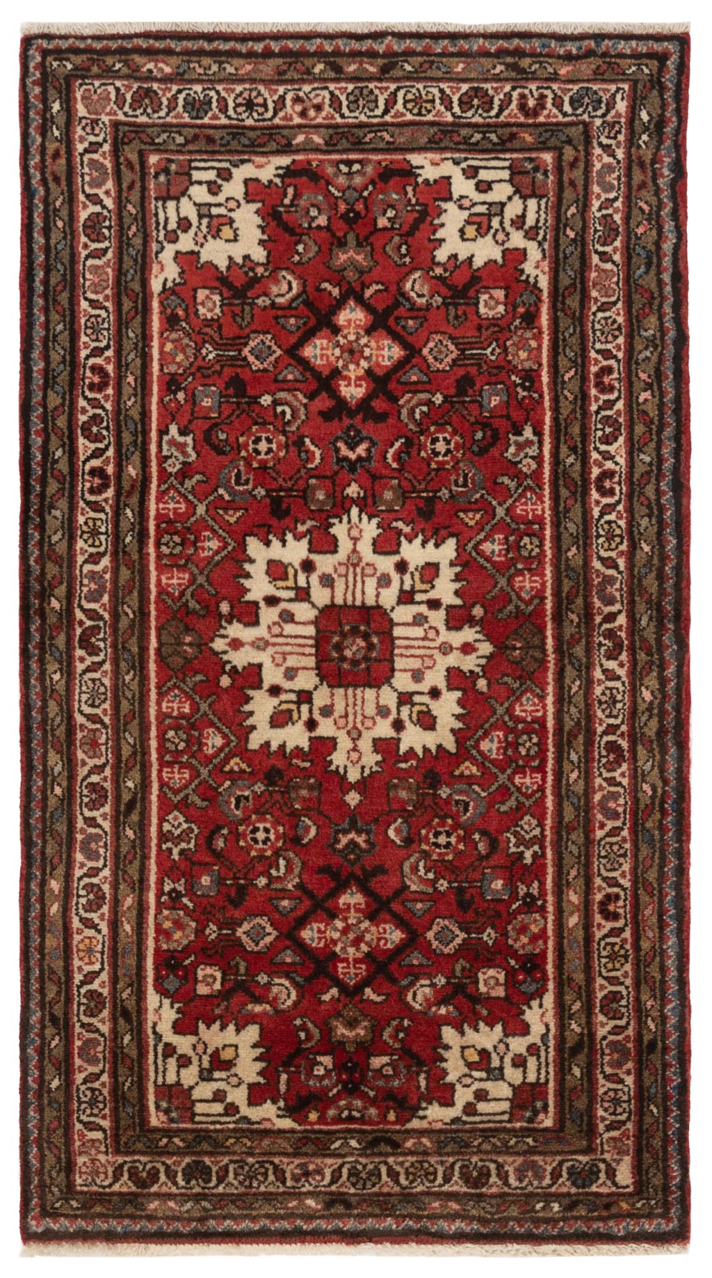 Hamedan Alfombra Persa | 124 x 88 cm