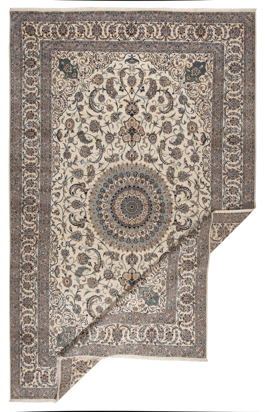 Nain 9La Alfombra Persa | 611 x 384 cm