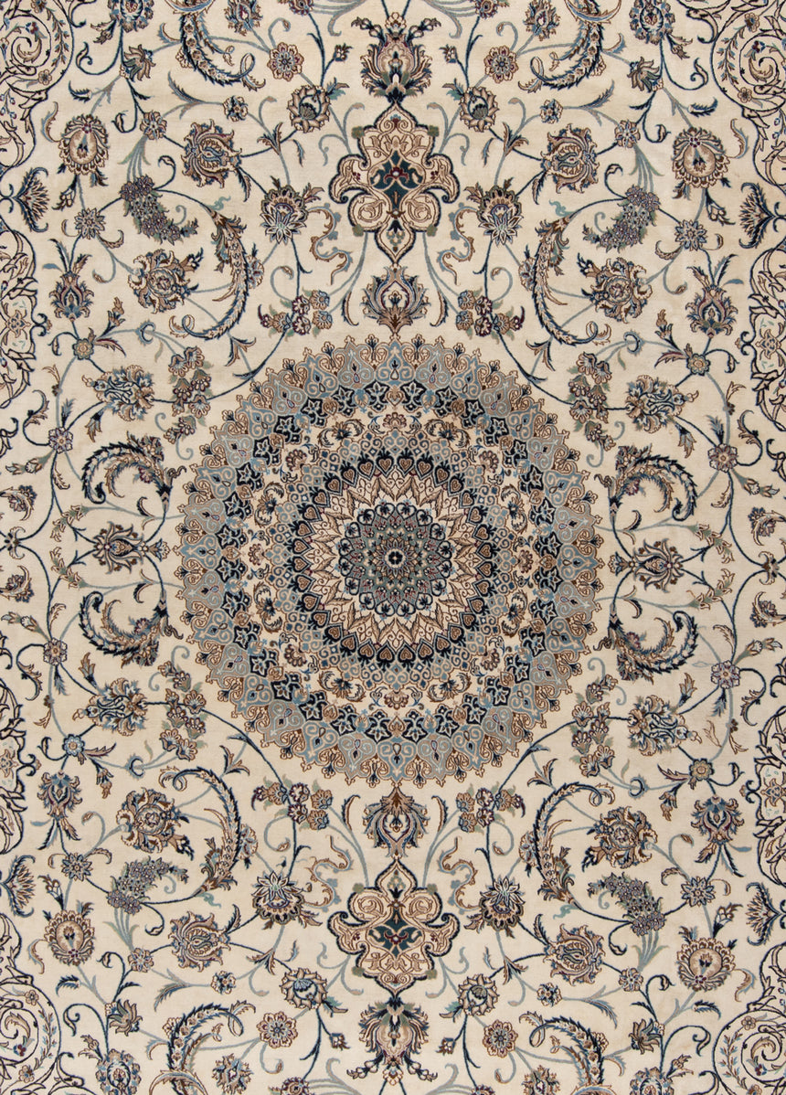 Nain 9La Alfombra Persa | 611 x 384 cm