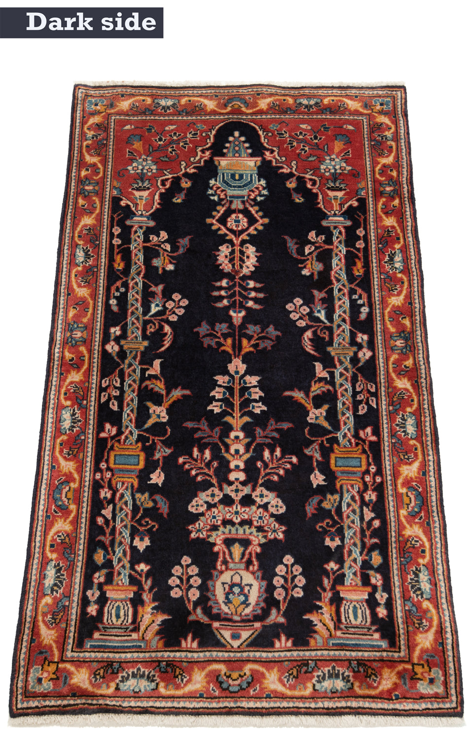 Sarough Alfombra Persa | 130 x 71 cm