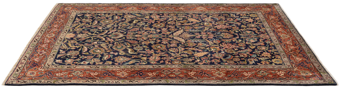 Alfombra persa Tabriz | 199 x 131 cm
