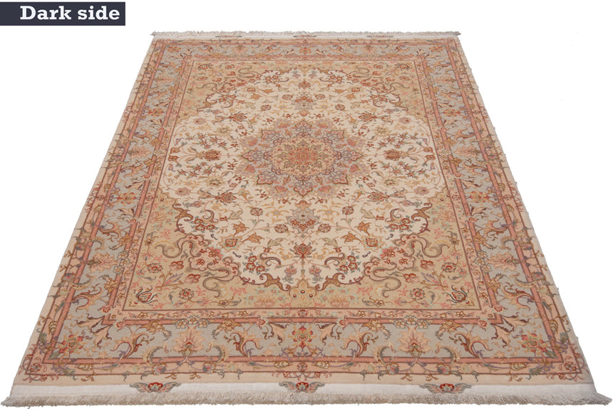 Alfombra persa Tabriz 50Raj | 206 x 150 cm