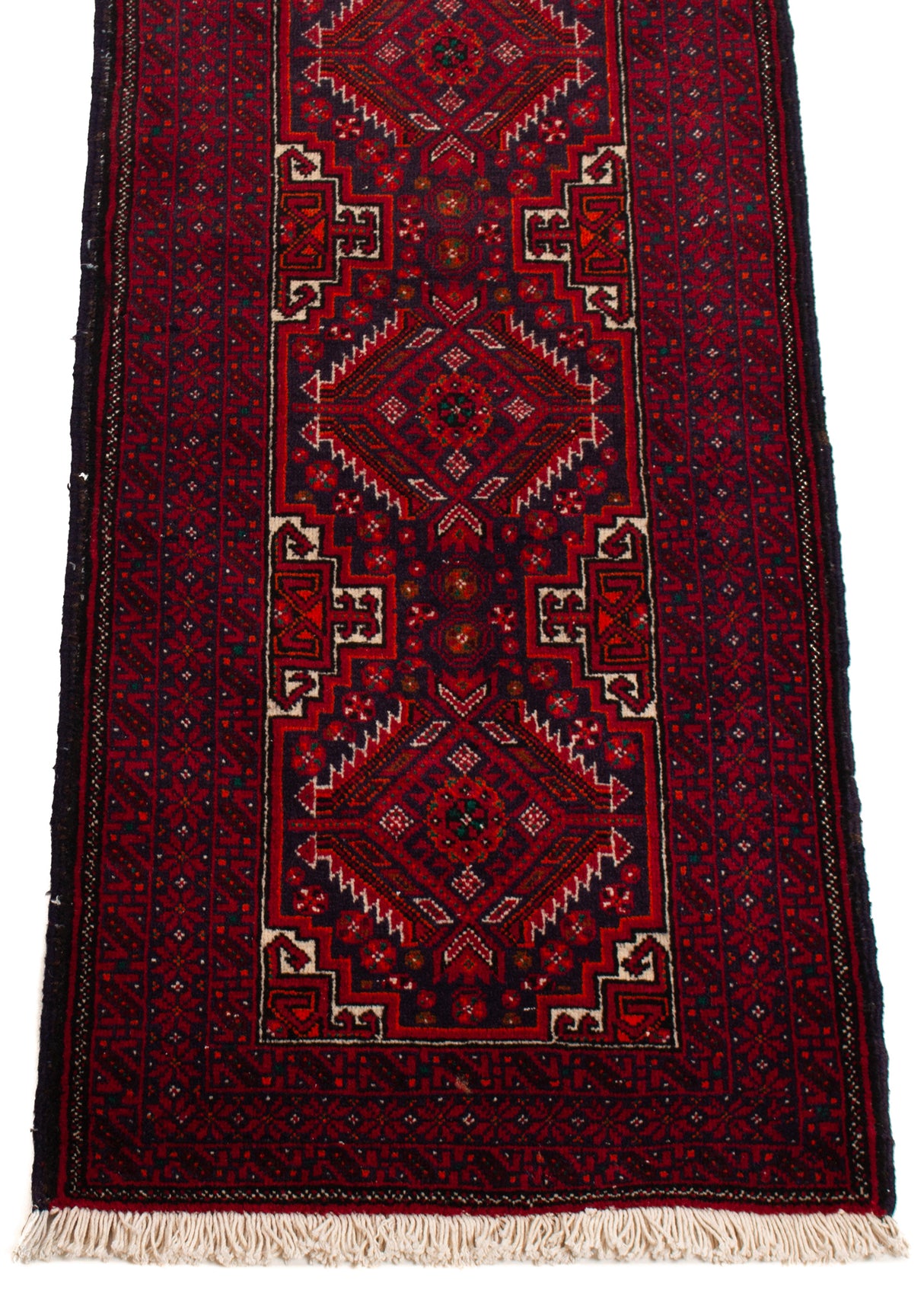 Alfombra Persa Baluch | 279 x 61 cm