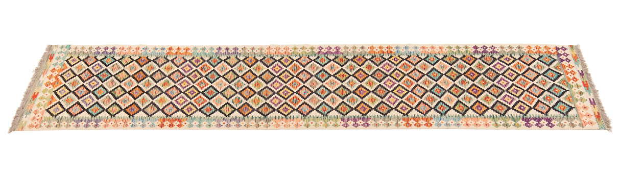 Afghano Kilim | 394 x 76 cm
