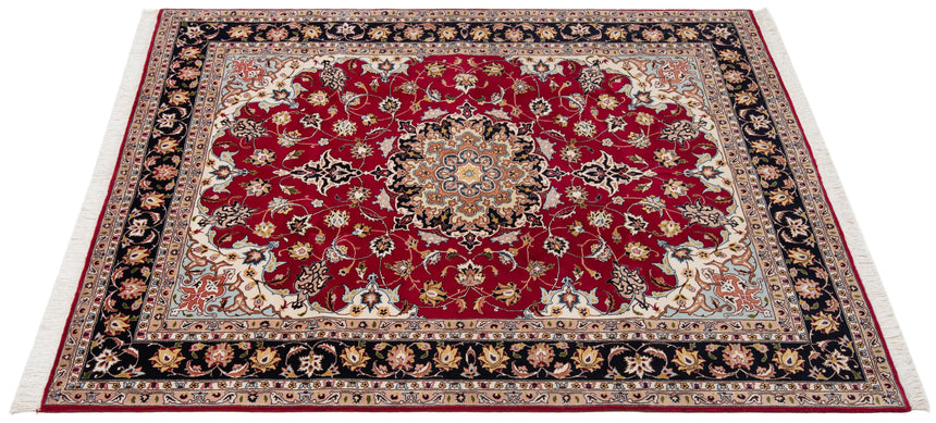 Alfombra persa Tabriz 50Raj | 209 x 157 cm