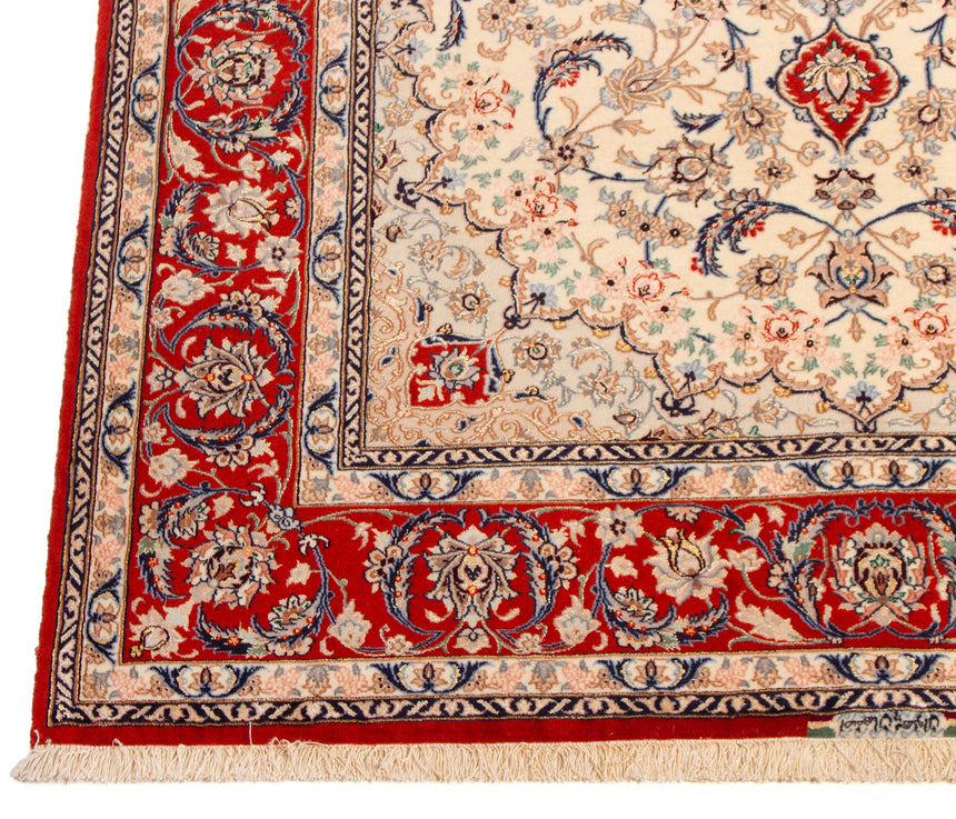 Alfombra Persa Exclusiva Isfahán | 227 x 152 cm