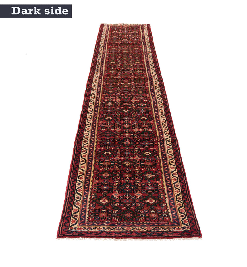 Alfombra persa Hamedan | 399 x 67 cm
