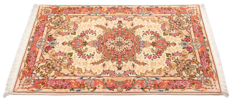 Alfombra Persa Tabriz 50Raj | 126 x 76 cm