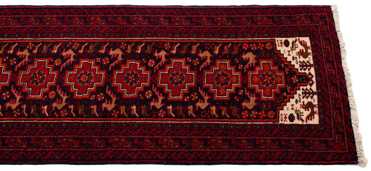 Alfombra Persa Baluch | 277 x 64 cm