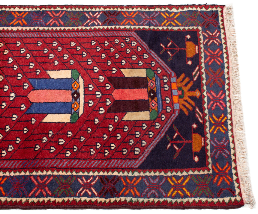 Carpetes persas Hamedan | 126 x 79 cm