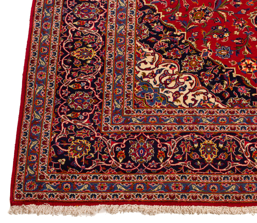 Alfombra Persa Kashan | 296 x 208