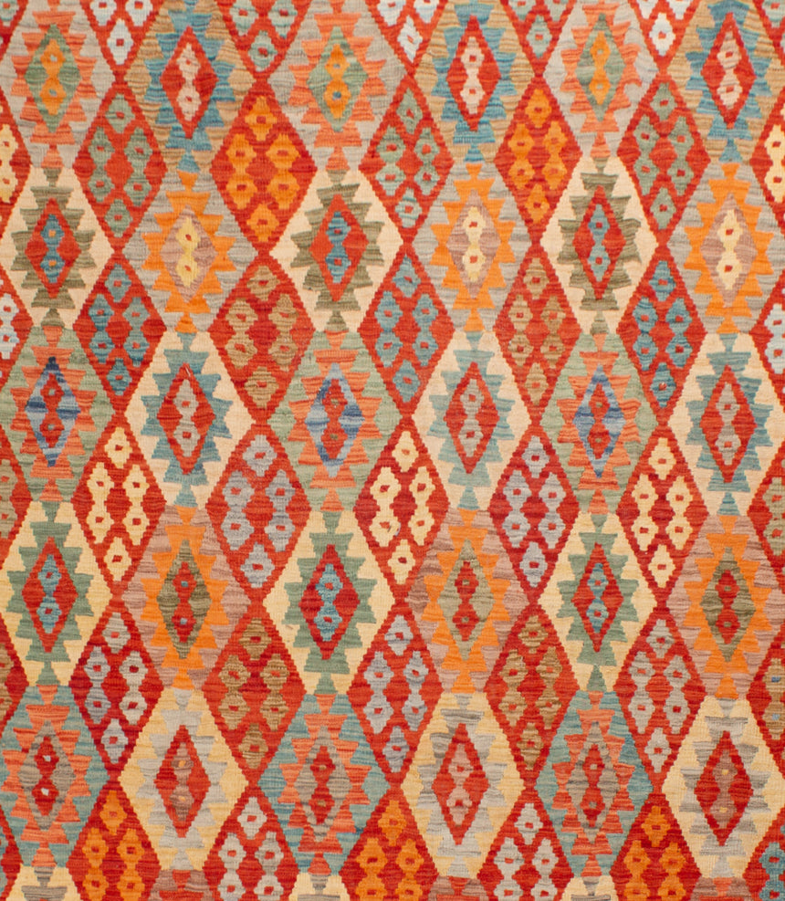 Kilim Afgano | 357 x 254 cm