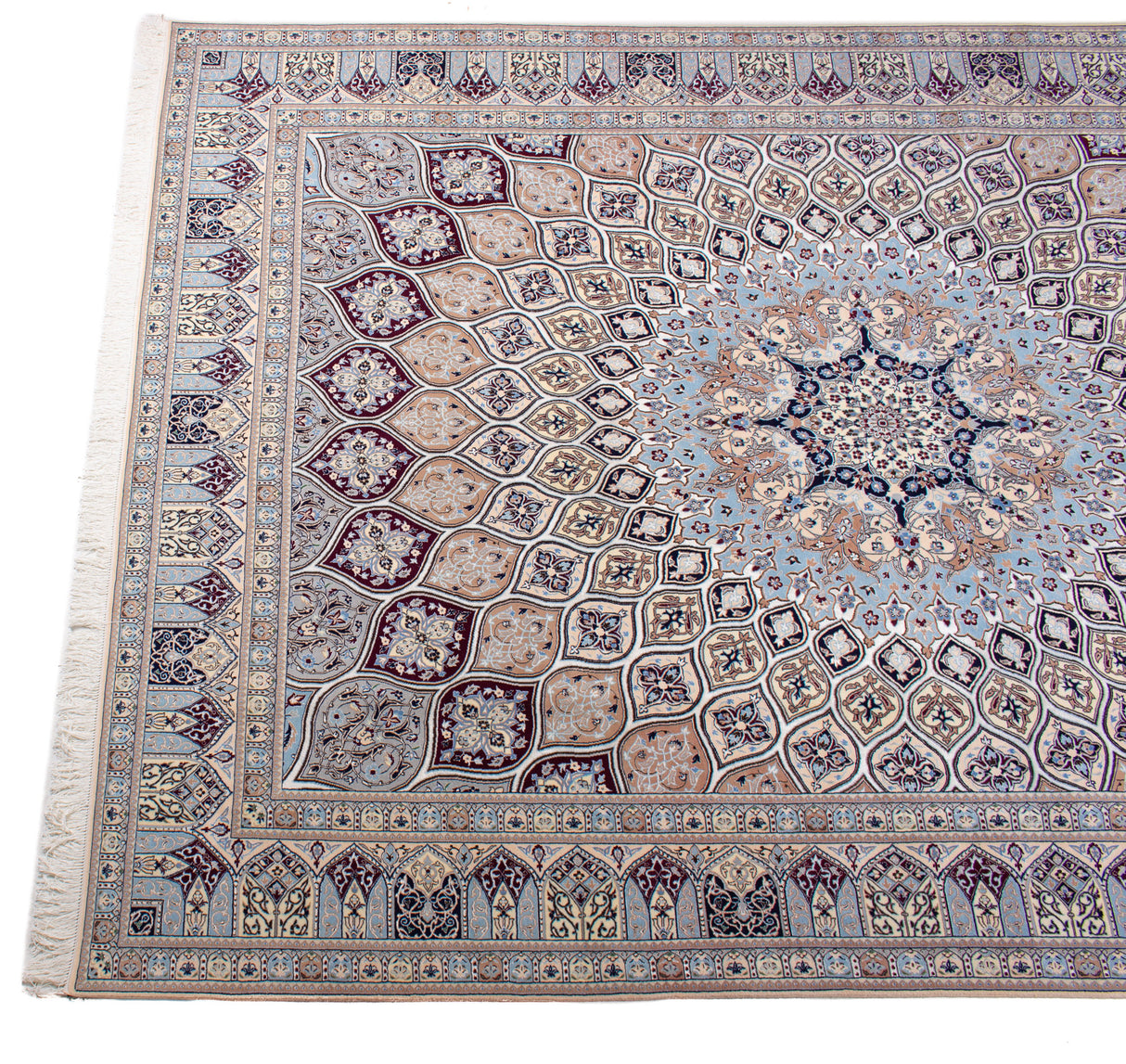 Carpetes persas Nain 6la | 347 x 253 cm