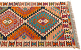 Kilim afgano | 193 x 78 cm