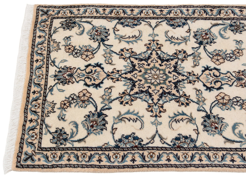 Alfombra persa Nain | 215 x 82 cm
