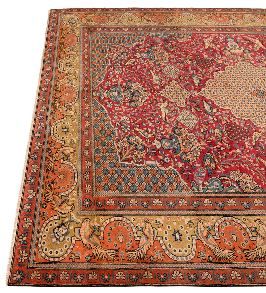 Alfombra persa Qom | 380 x 285 cm