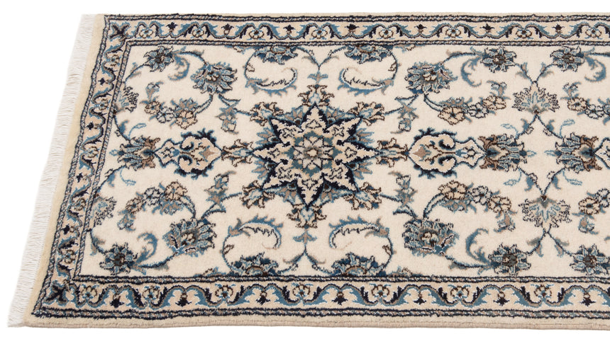 Alfombra persa Nain | 317 x 78 cm