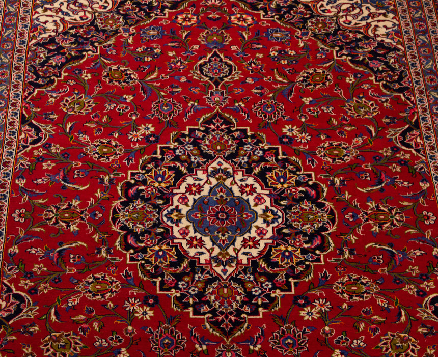 Alfombra Persa Kashan | 296 x 208