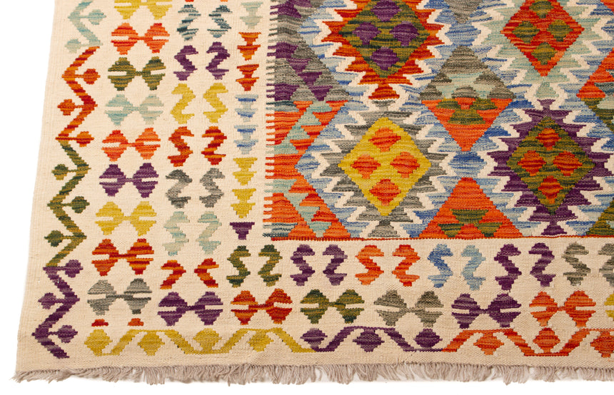 Kilim afgano | 297 x 206 cm