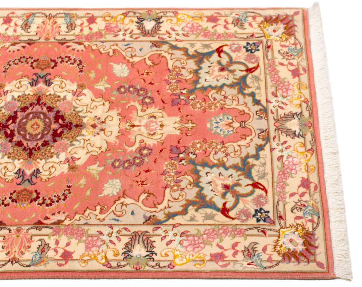 Alfombra Persa Tabriz 50Raj | 125 x 74 cm