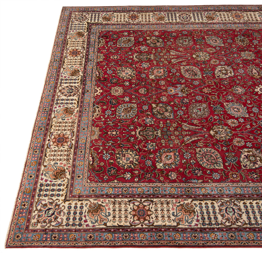 Alfombra persa Tabriz | 371 x 273 cm