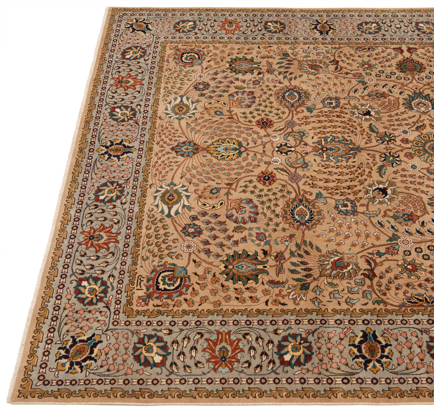 Tabriz do tapete persa | 346 x 239 cm