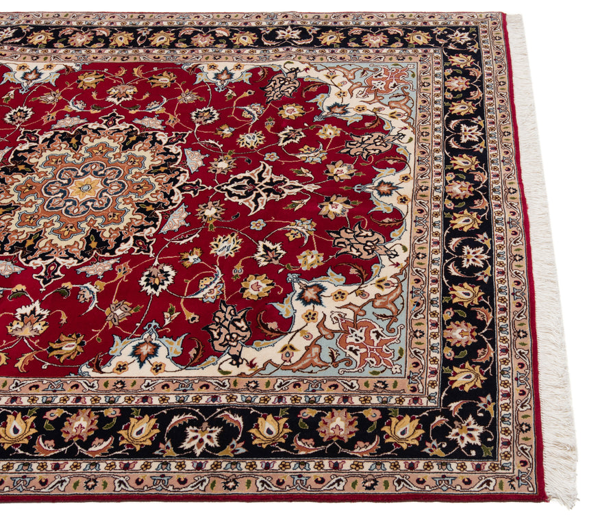 Alfombra persa Tabriz 50Raj | 209 x 157 cm