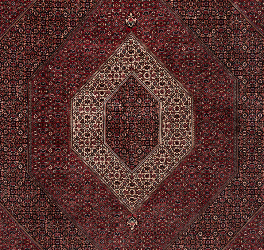 Bidjar do tapete persa | 253 x 250 cm