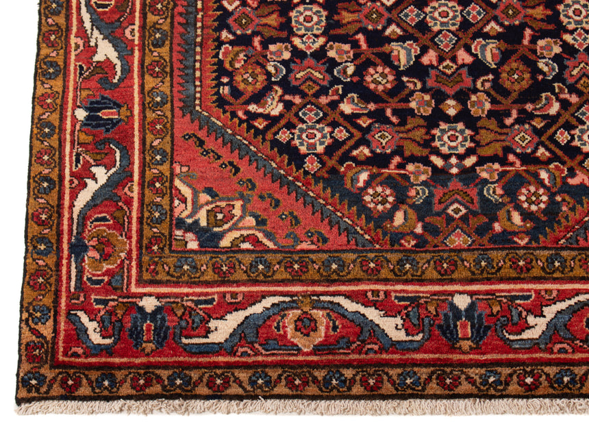 Alfombra Persa Antigua Malayer | 233 x 135 cm