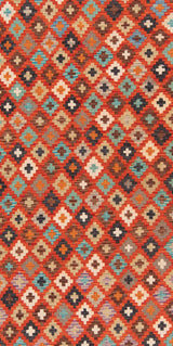 Kilim afgano | 294 x 87 cm